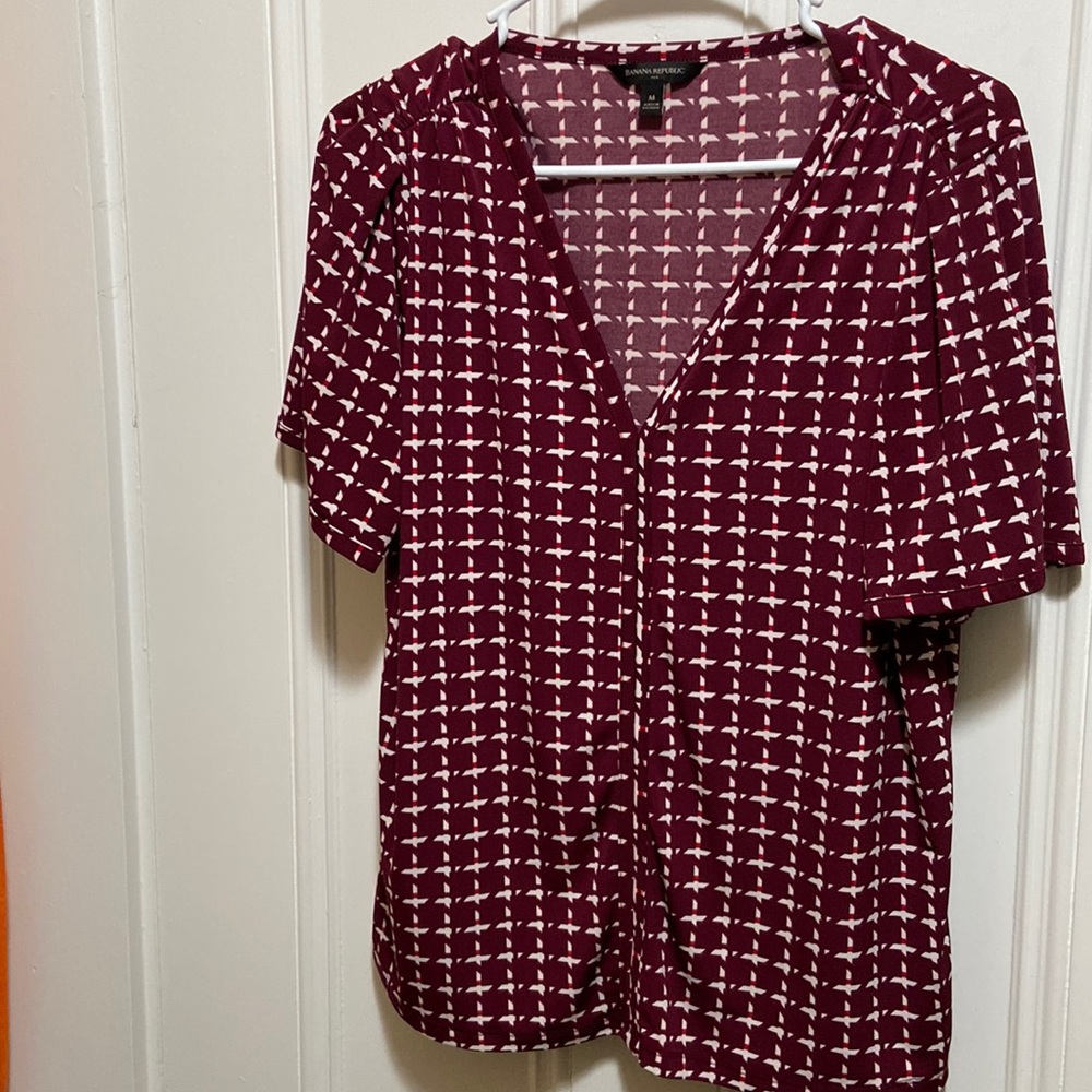 Banana Republic printed top